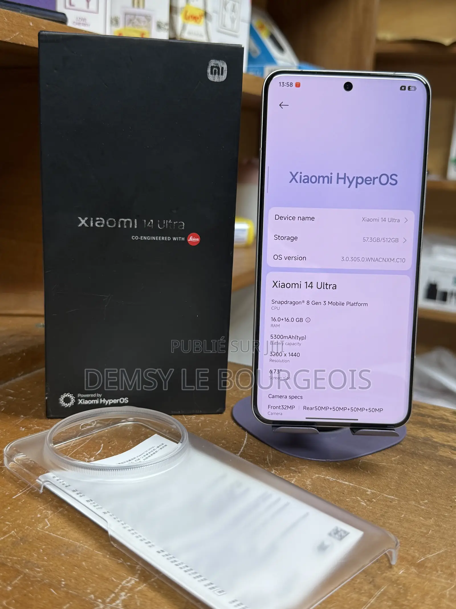 Xiaomi 14 Ultra 512 GB Blanc