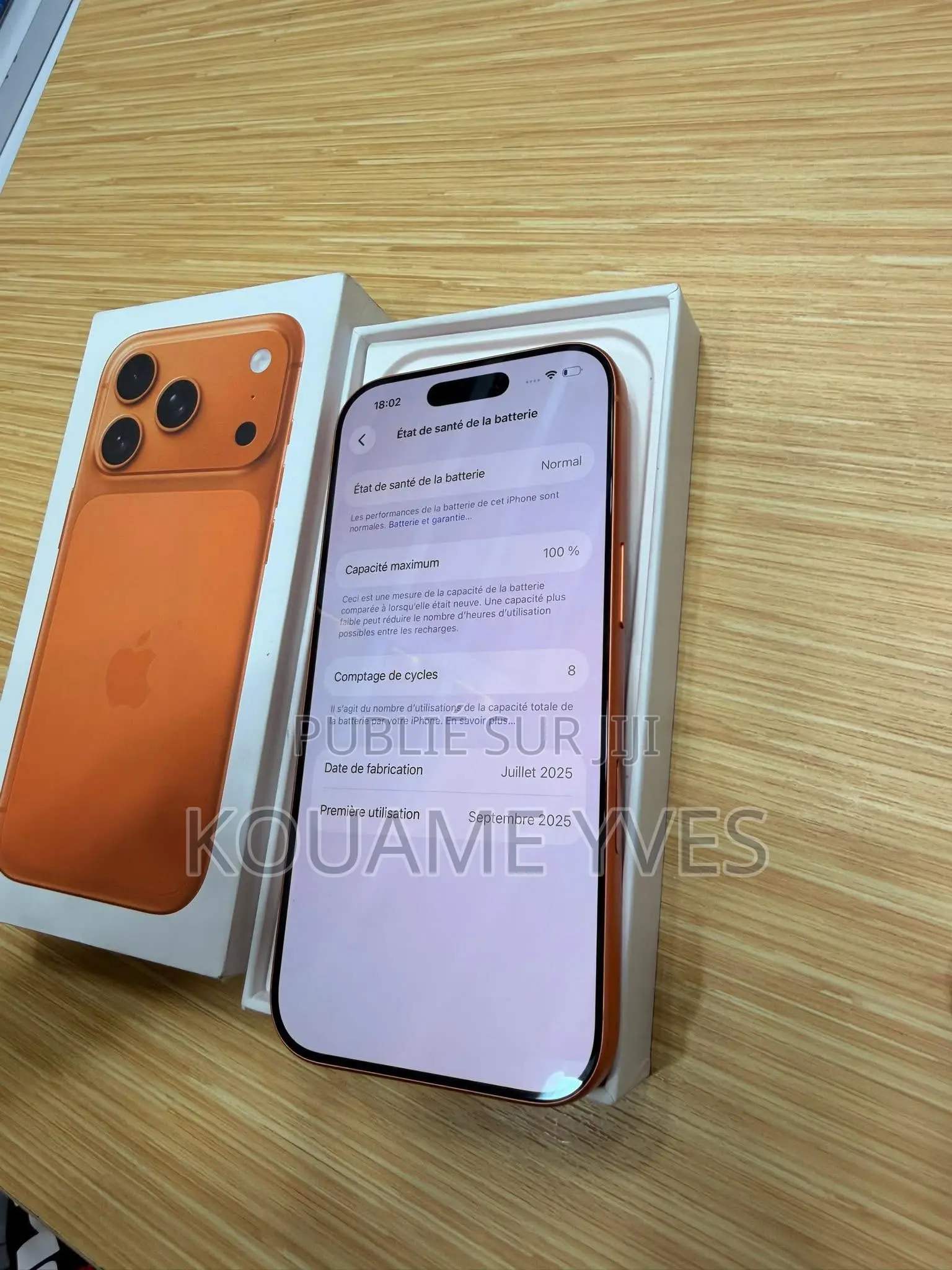 Nouveau Apple iPhone 17 Pro Max 512 GB Orange