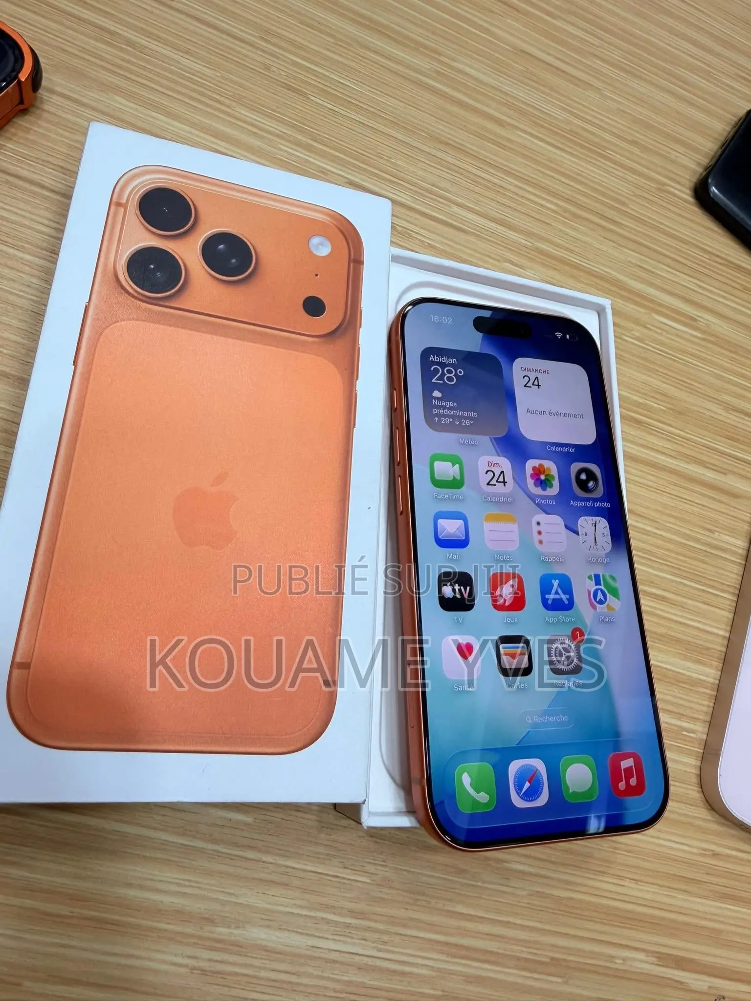 Nouveau Apple iPhone 17 Pro Max 512 GB Orange
