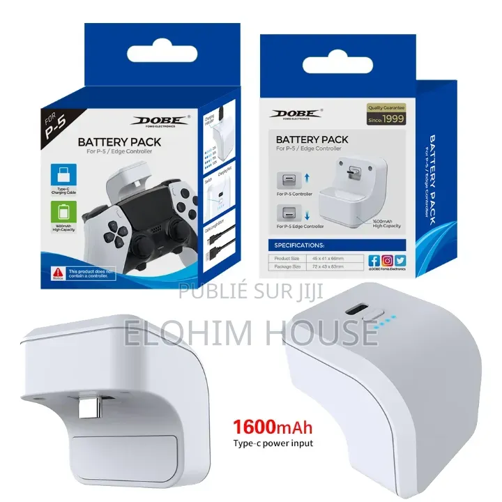 Batterie Pour Manette PS5 – Dobe