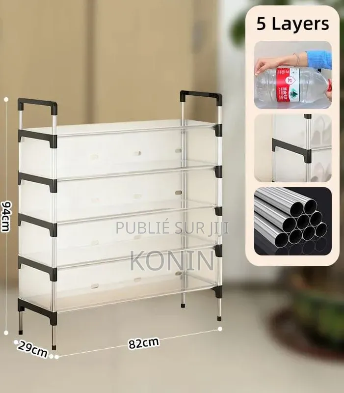 Étagère À Chaussures 4 Niveaux