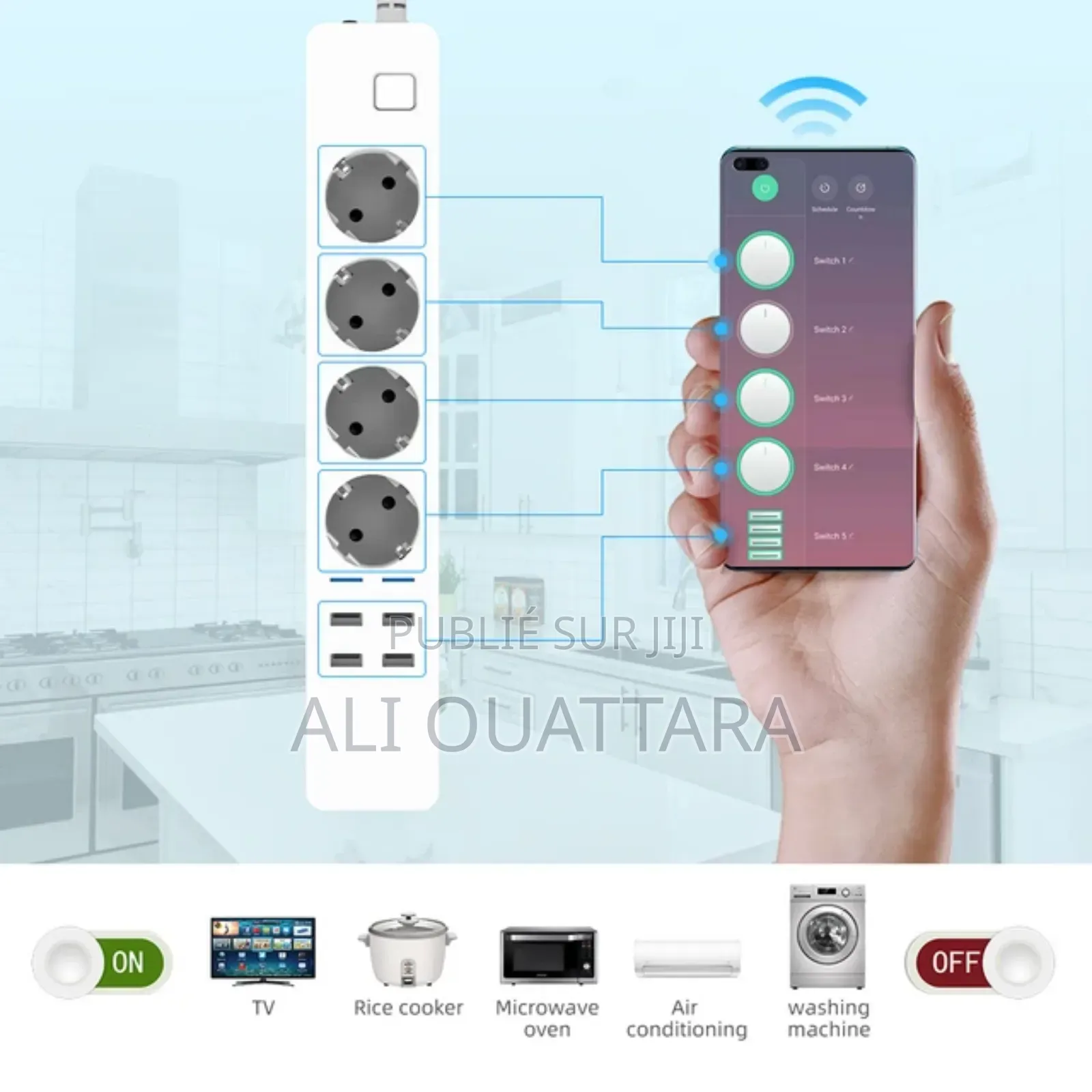 Multiprise Connectée