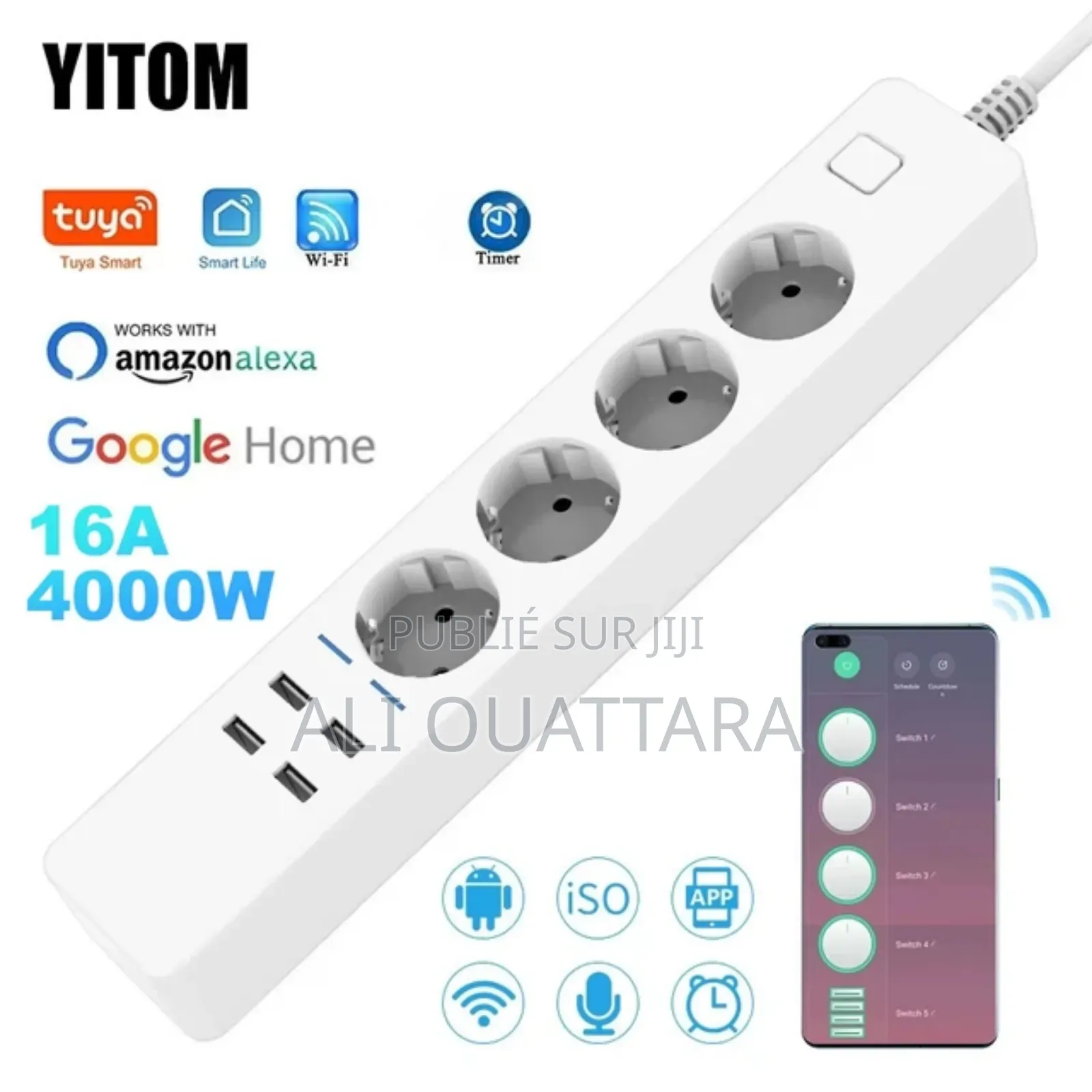 Multiprise Connectée