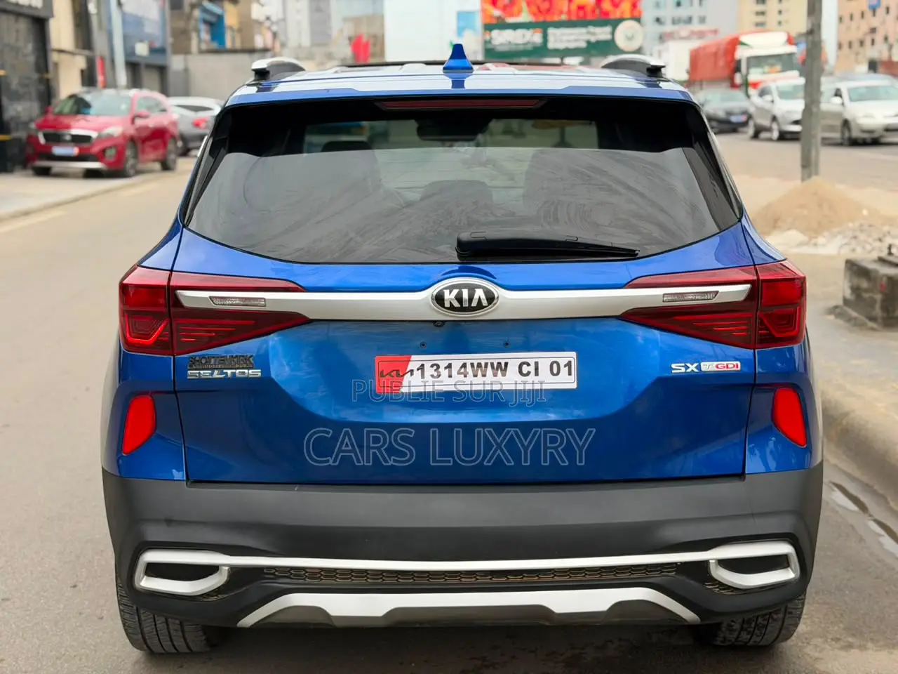 Kia Seltos SX 2022 Bleu