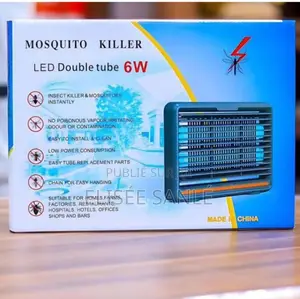 Destructeur d'Insectes Électrique LED Double Tube 6W
