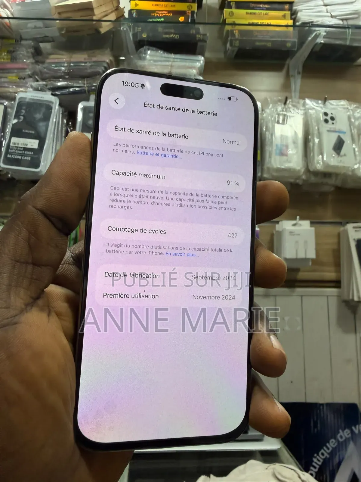 Apple iPhone 16 Pro Max 256 GB Argenté