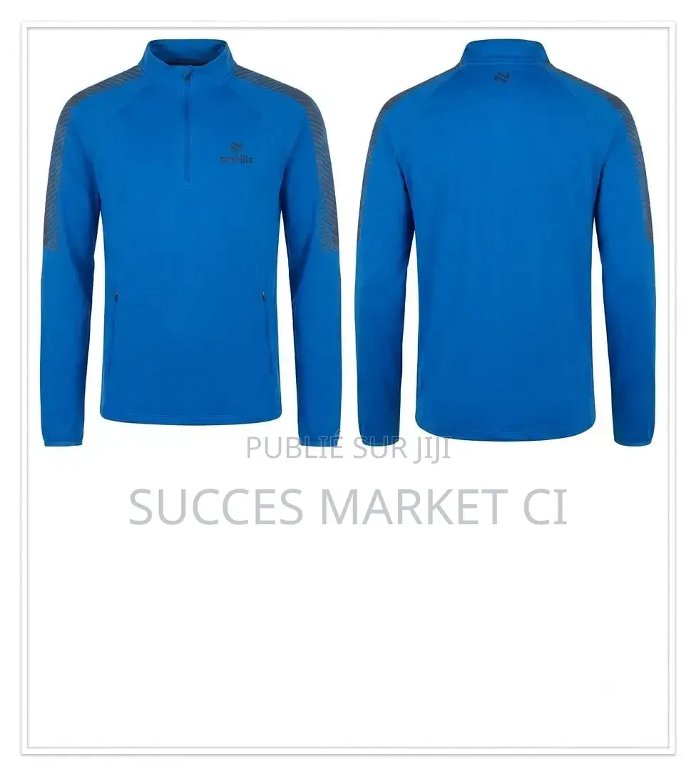 Sweat À Col Montant Et Demi-Zip