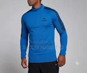 Sweat À Col Montant Et Demi-Zip