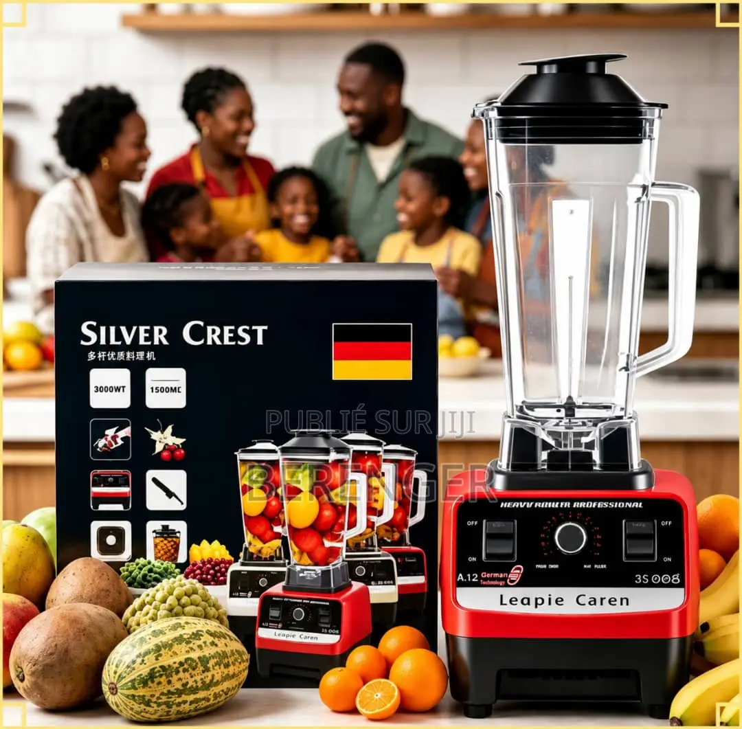 SILVER CREST Mixeur Robot Robuste 3000W