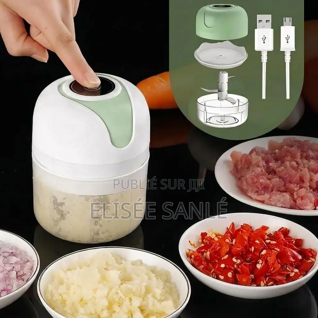 Hachoir À Ail Électrique Intelligent 250ML