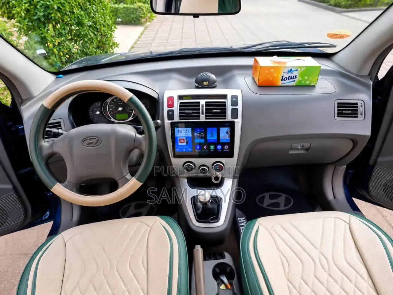 Hyundai Tucson 2007 Bleu