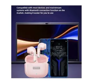 Écouteurs Sans Fil Lenovo Thinkplus Rose Bluetooth