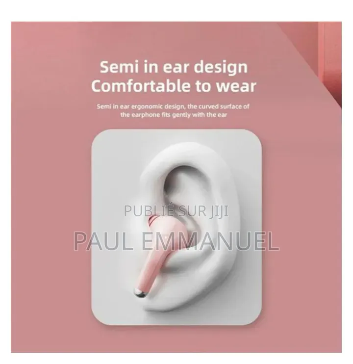 Écouteurs Sans Fil Lenovo Thinkplus Rose Bluetooth