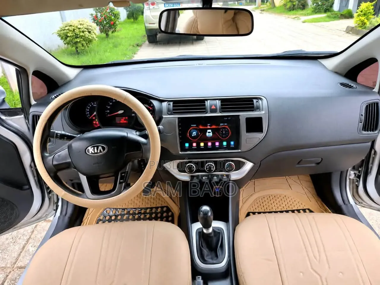 Kia Rio 2015 Argenté
