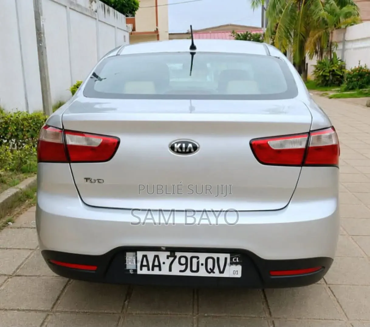 Kia Rio 2015 Argenté