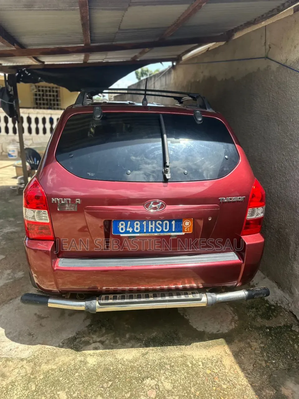 Hyundai Tucson 2004 Bordeaux