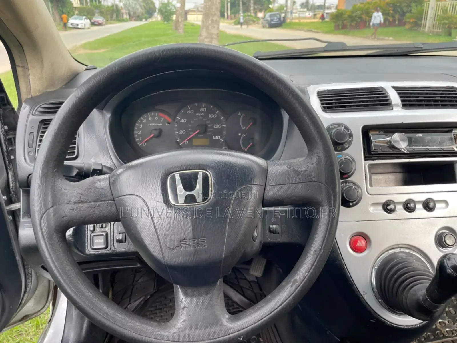 Honda Civic DX 2dr Coupe (1.7L 4cyl 4A) 2002 Gris