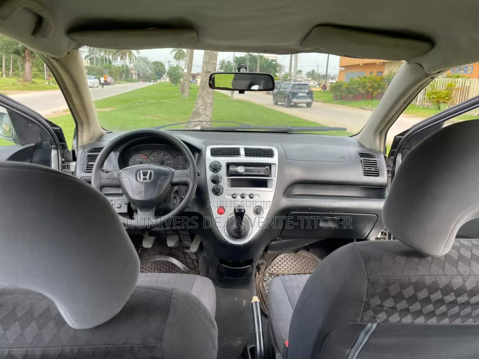 Honda Civic DX 2dr Coupe (1.7L 4cyl 4A) 2002 Gris