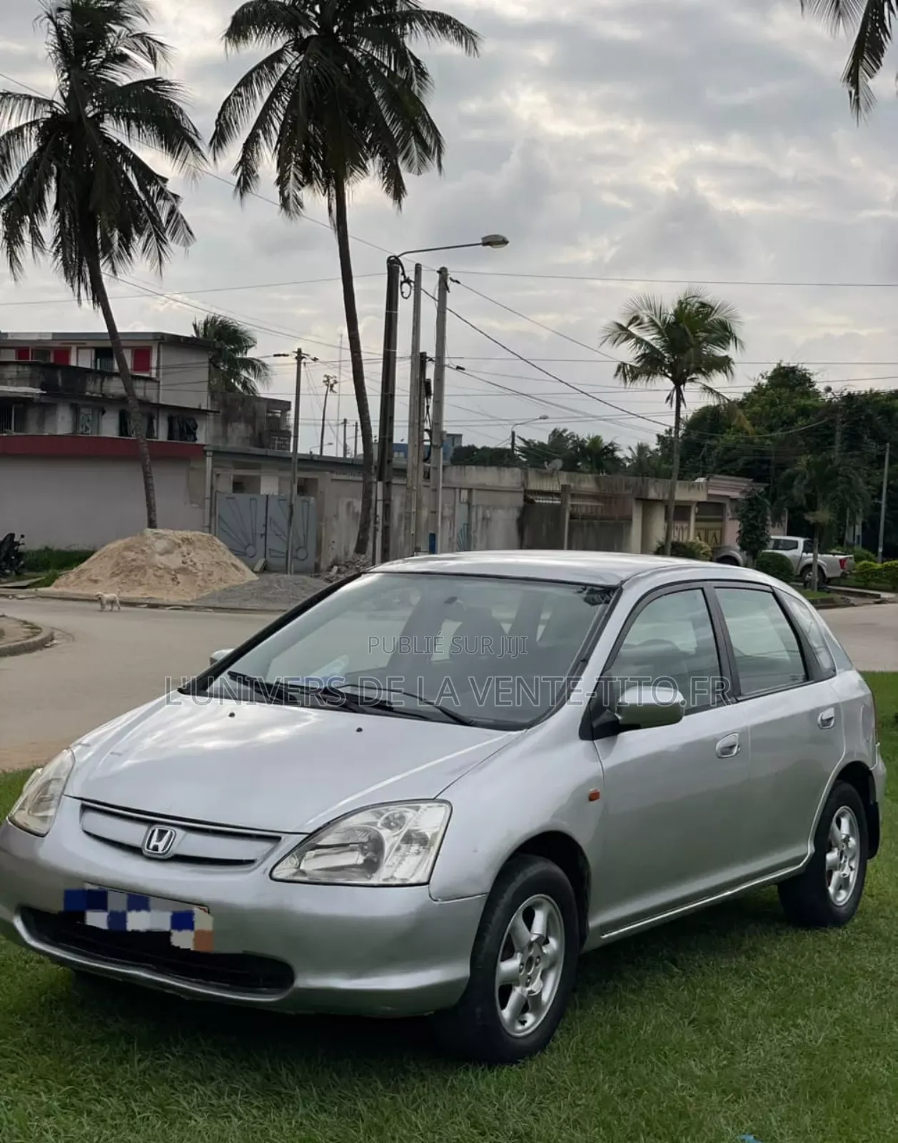 Honda Civic DX 2dr Coupe (1.7L 4cyl 4A) 2002 Gris