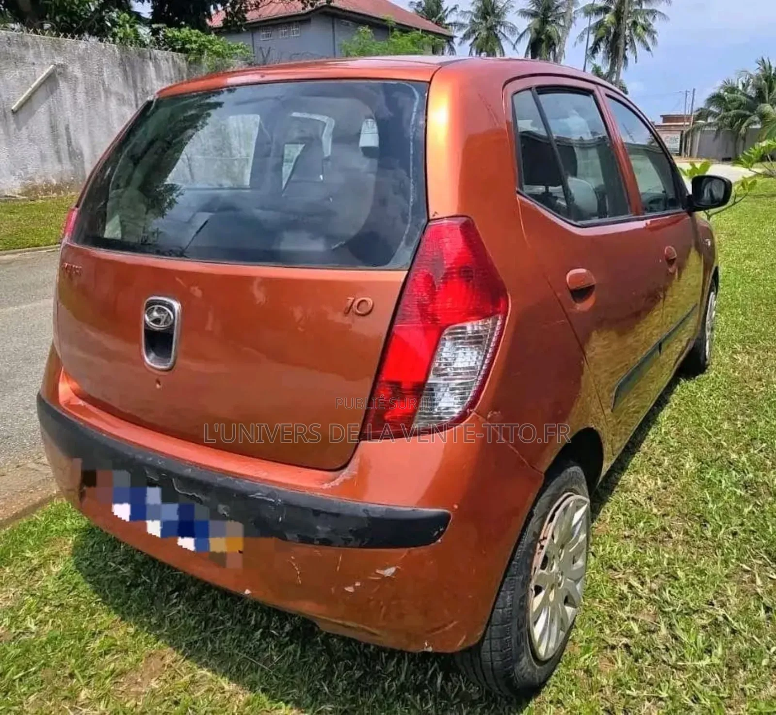 Hyundai I10 2013 Orange