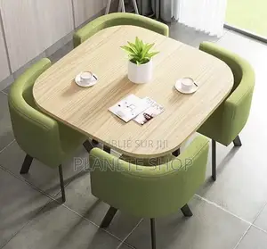 Ensemble Table À Manger Moderne Avec 4 Chaises