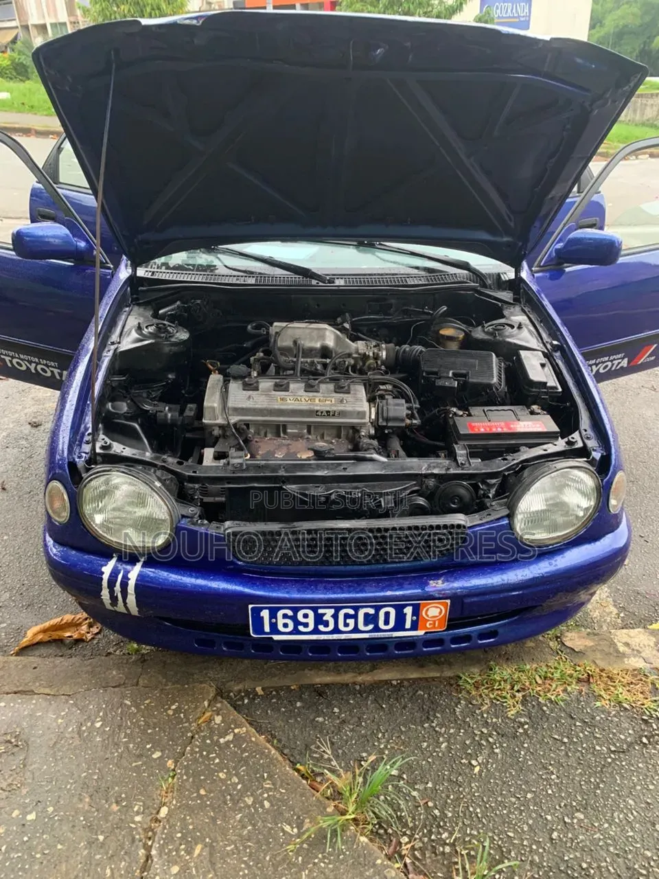 Toyota Corolla 2002 Bleu