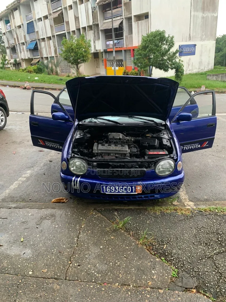 Toyota Corolla 2002 Bleu