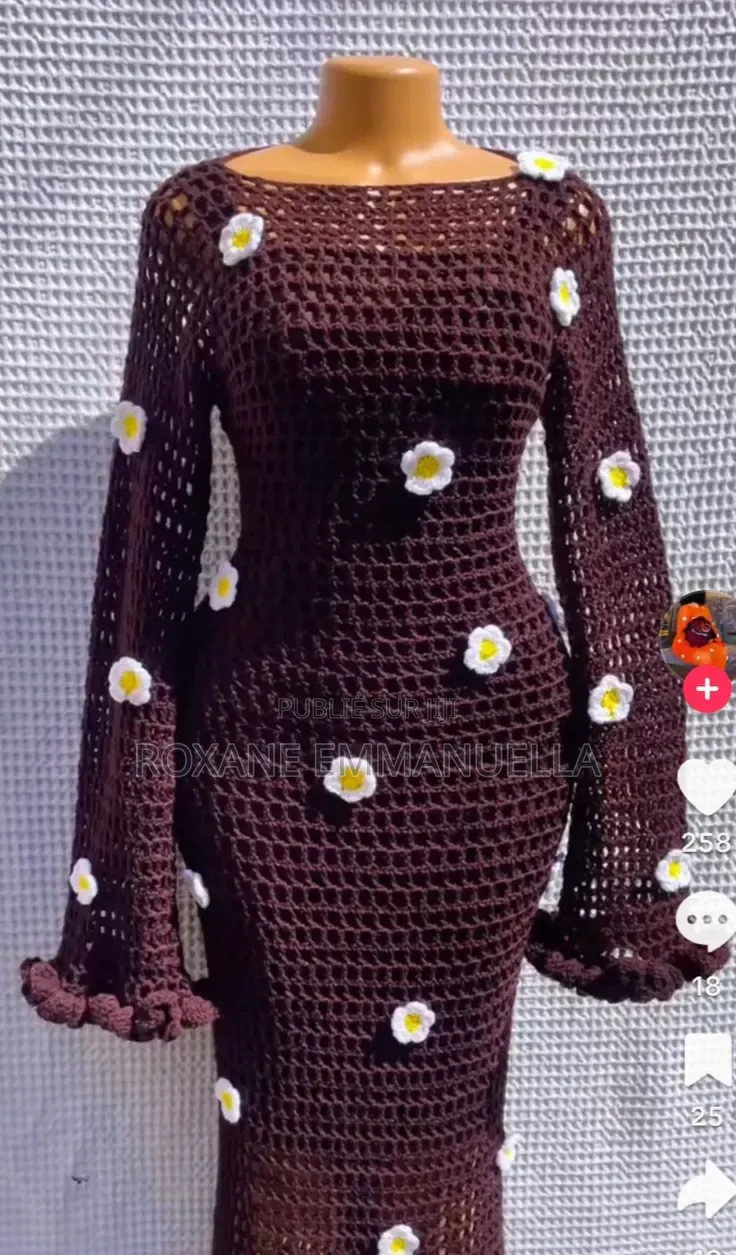 Robe d'Été Au Crochet