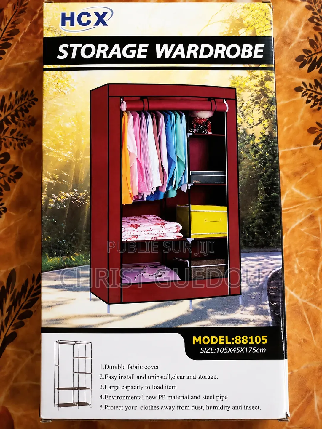 Armoire De Rangement en Tissu