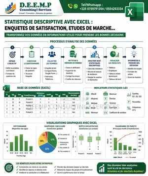 Formation Analyse Des Donnees (Statistique Descriptive) Avec Excel