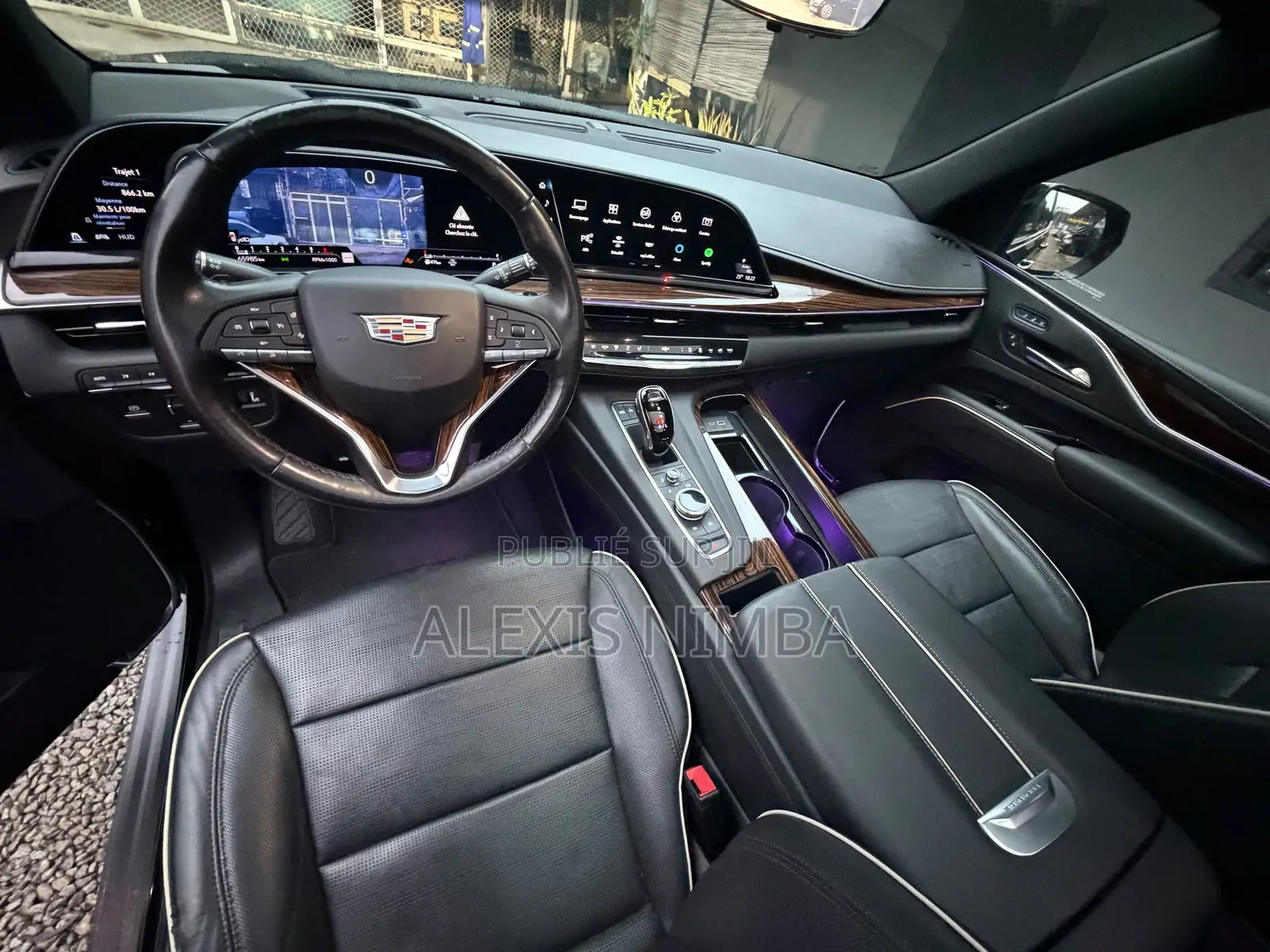 Nouveau Cadillac Escalade Premium Luxury Platinum 4WD 2023 Noir