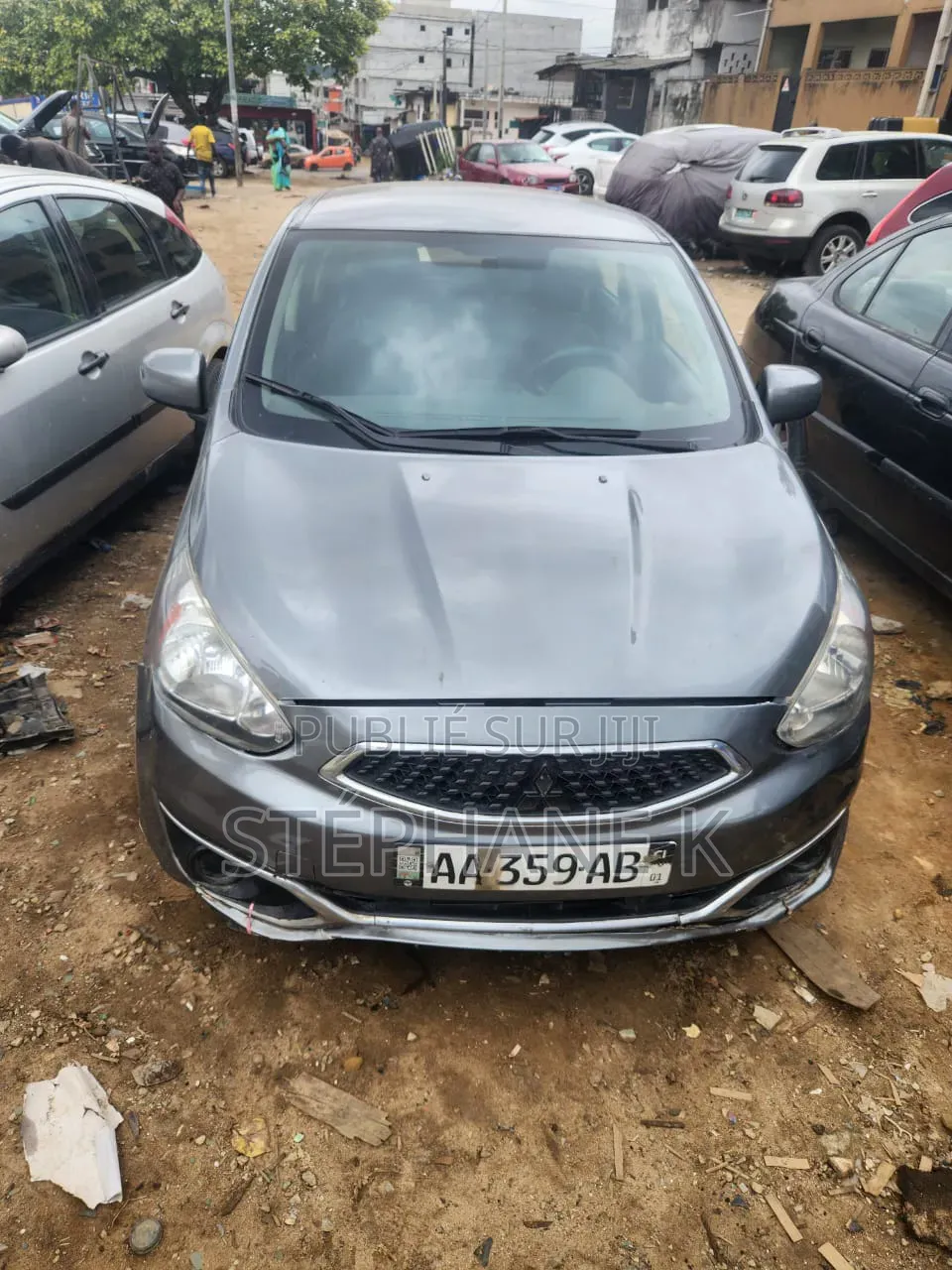 Mitsubishi Mirage 2008 Gris