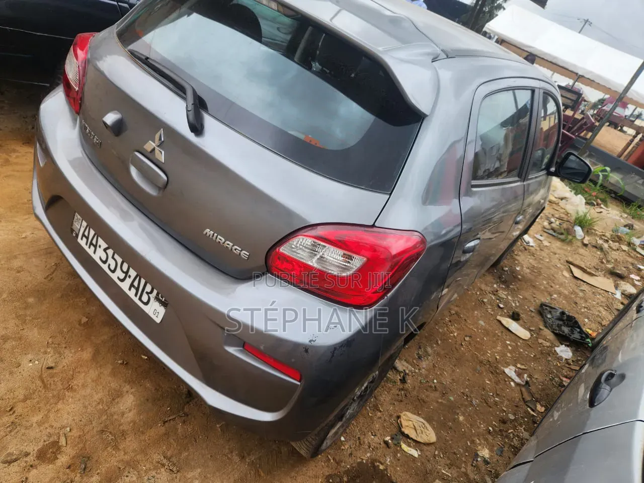 Mitsubishi Mirage 2008 Gris