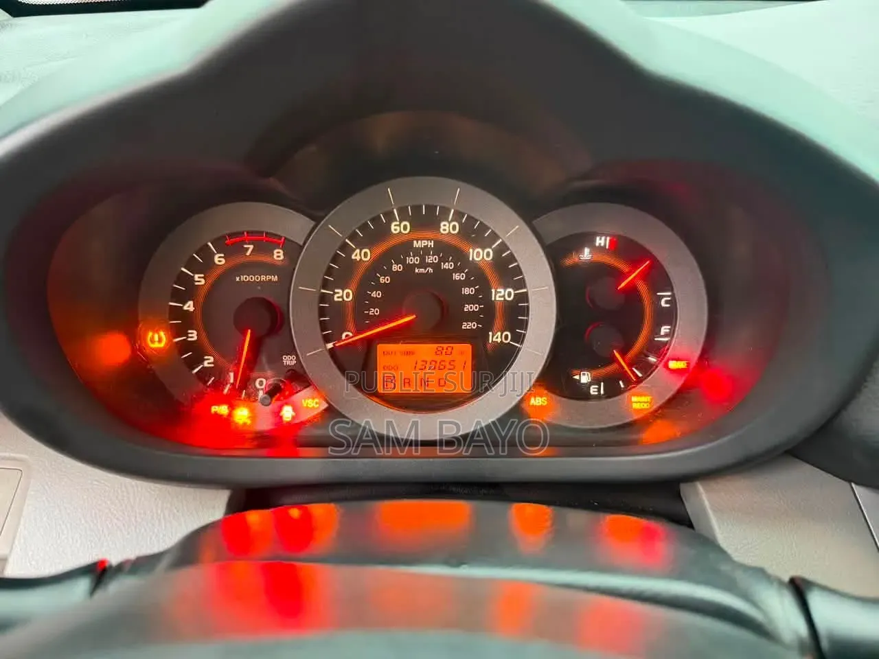 Toyota RAV4 2008 Blanc