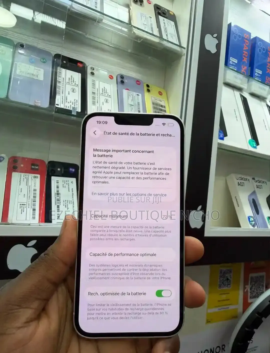 Nouveau Apple iPhone 13 128 GB Blanc
