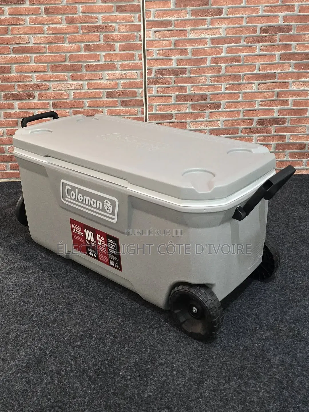 Glacière Thermique Avec Roue 94, 6 Litres