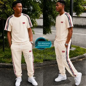 Nouvelle Collection De Complet Tee-Shirt Et Pantalon Simple
