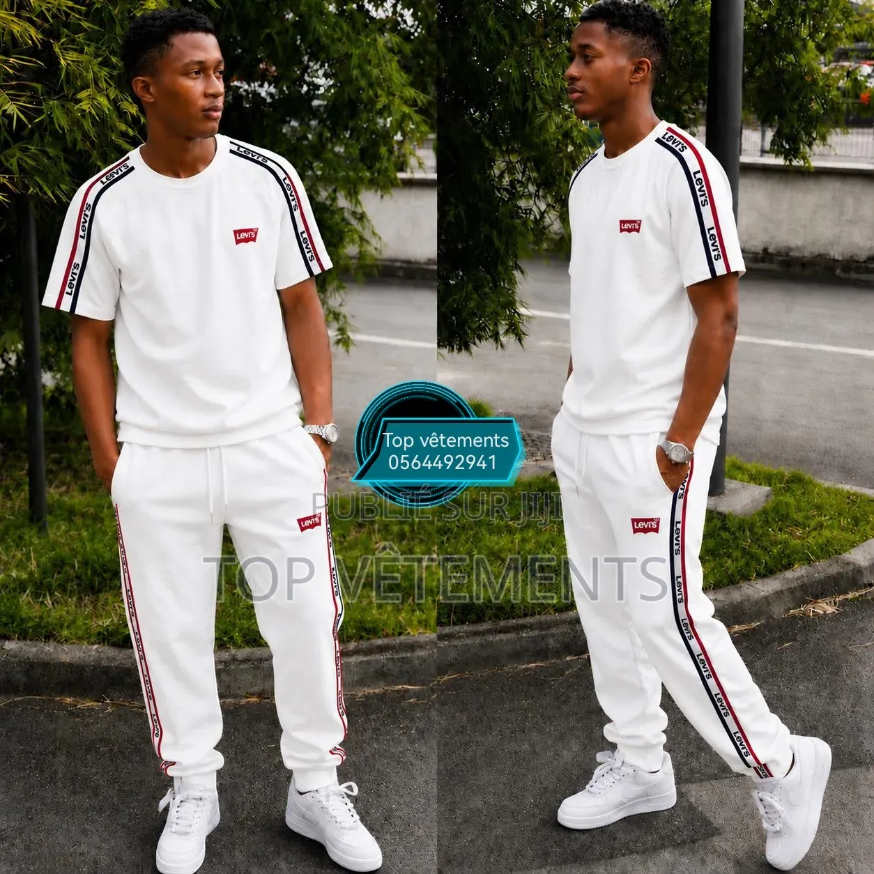 Nouvelle Collection De Complet Tee-Shirt Et Pantalon Simple