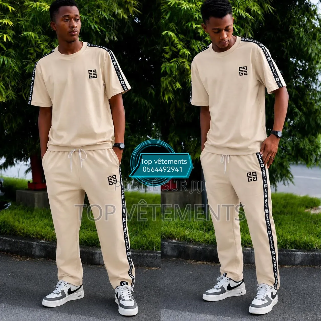 Nouvelle Collection De Complet Tee-Shirt Et Pantalon Simple