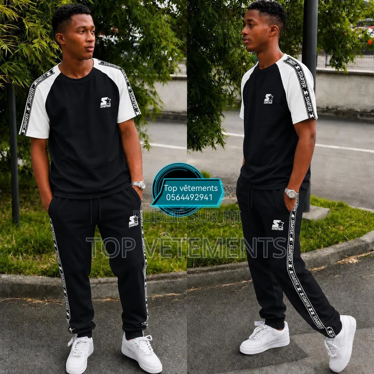 Nouvelle Collection De Complet Tee-Shirt Et Pantalon Simple