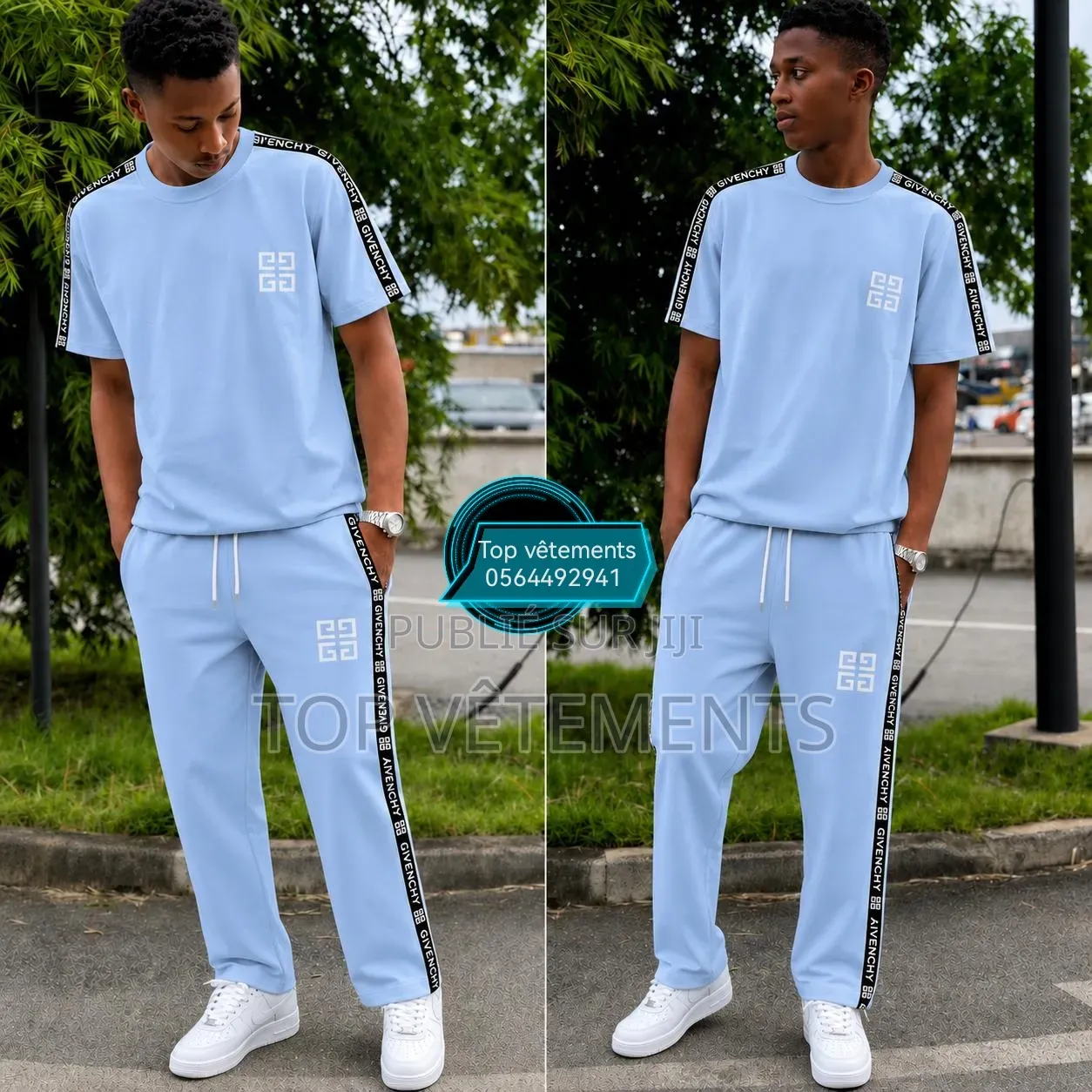 Nouvelle Collection De Complet Tee-Shirt Et Pantalon Simple