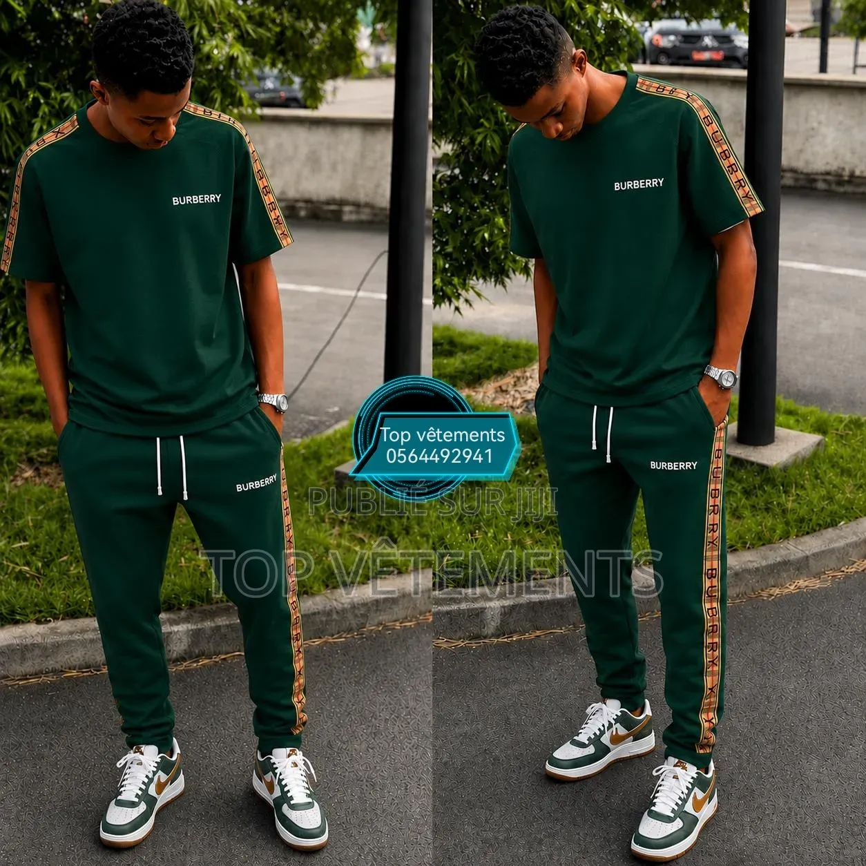 Nouvelle Collection De Complet Tee-Shirt Et Pantalon Simple