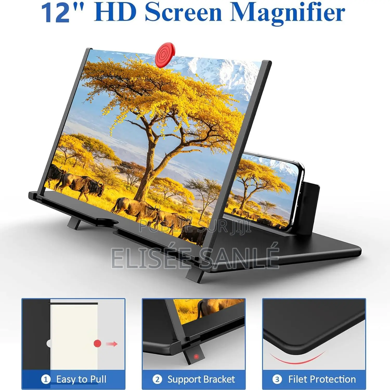Amplificateur D’Écran 6D F12 Avec Haut-Parleur Bluetooth