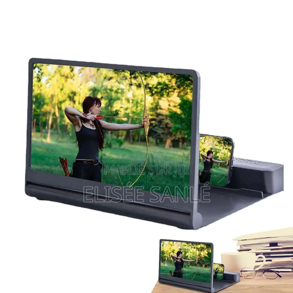 Amplificateur D’Écran 6D F12 Avec Haut-Parleur Bluetooth