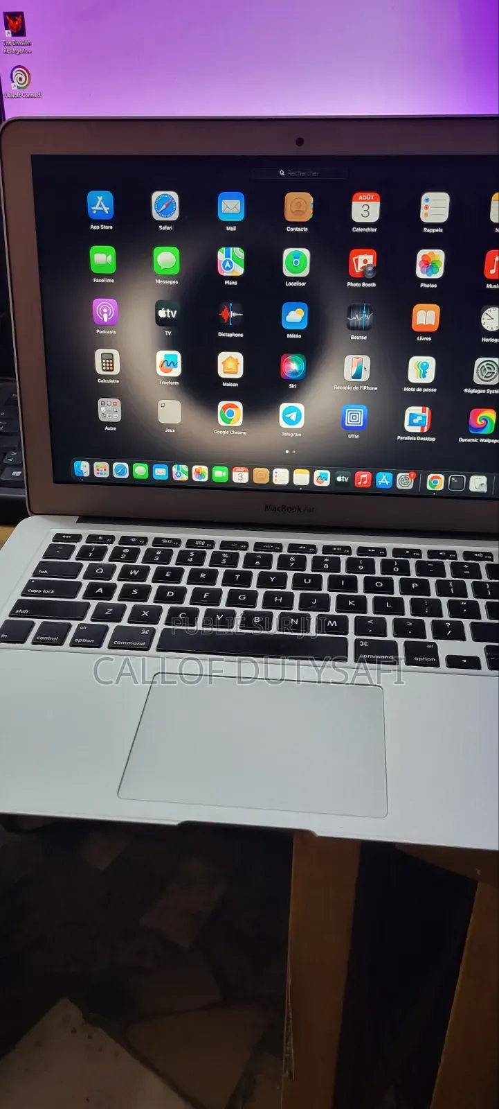 Ordinateur portable Apple MacBook Air 2015 8GB Intel Core 5 SSD 256GB
