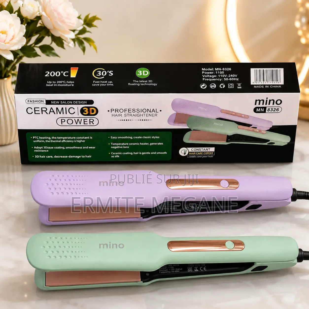 Lisseur Professionnel Mino MN 8826 –