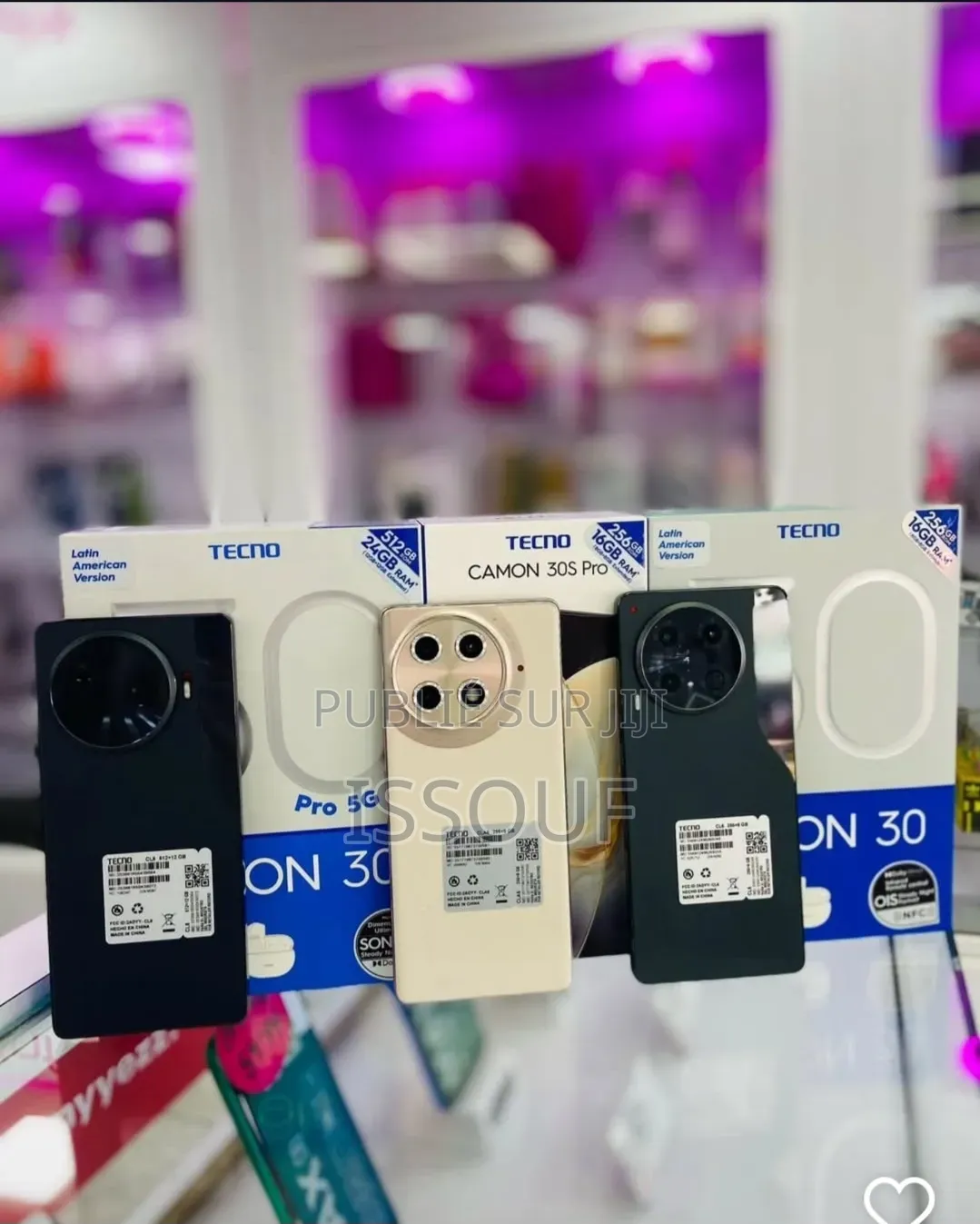 Nouveau Tecno Camon 30S Pro 256 GB Autre