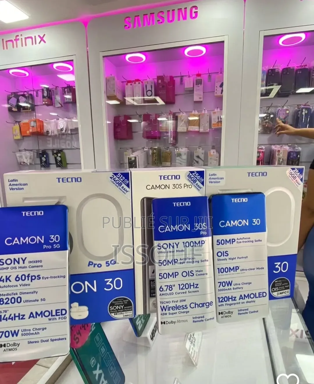 Nouveau Tecno Camon 30S Pro 256 GB Autre