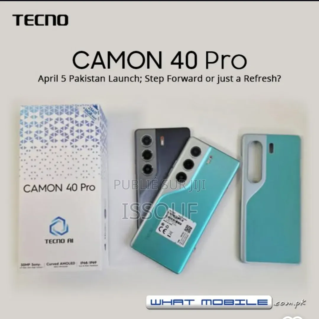 Nouveau Tecno Camon 40 Pro 4G 256 GB Autre