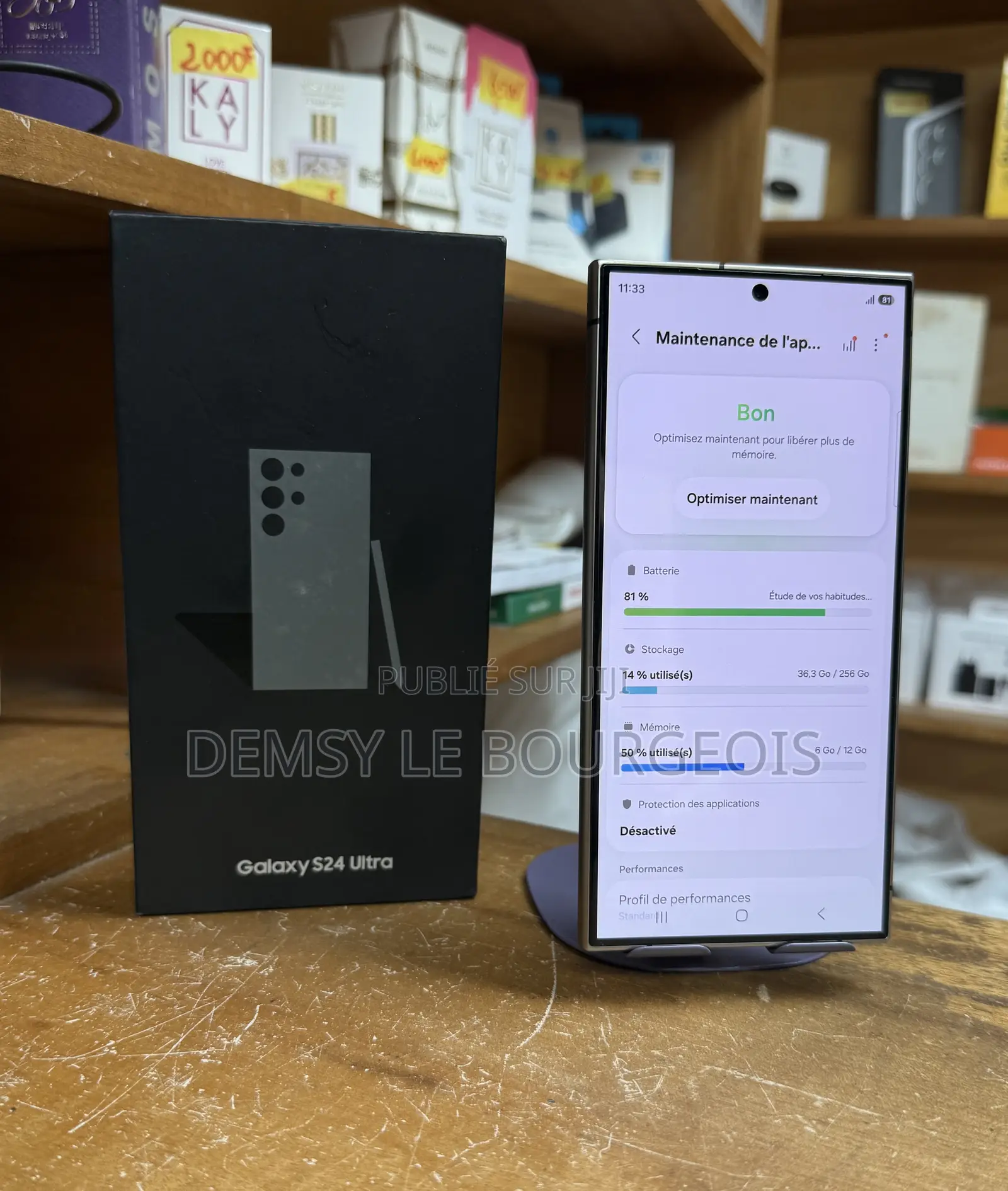 Samsung Galaxy S24 Ultra 256 GB Gris